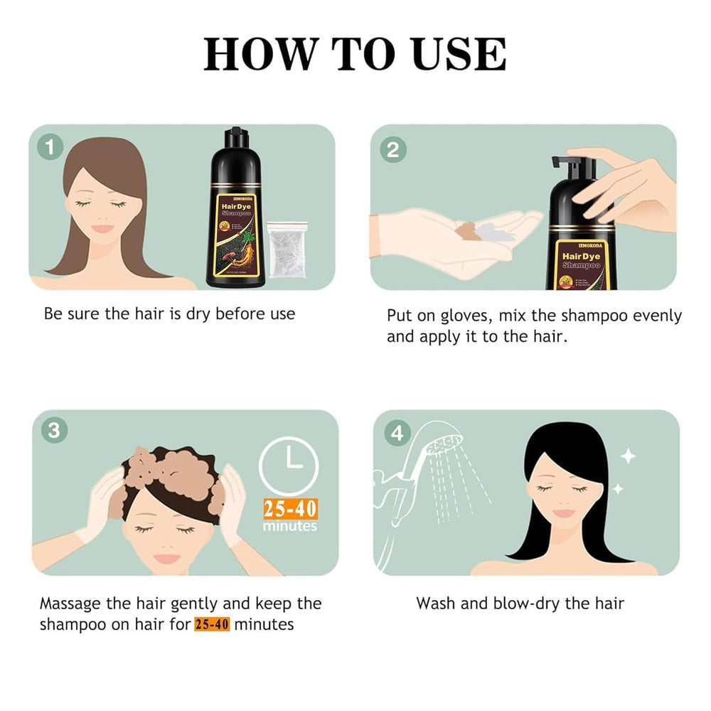 TYAYW Herbal-nourishment shampoo bottle showcases nourishing herbal nutrients for soft, shiny hair.