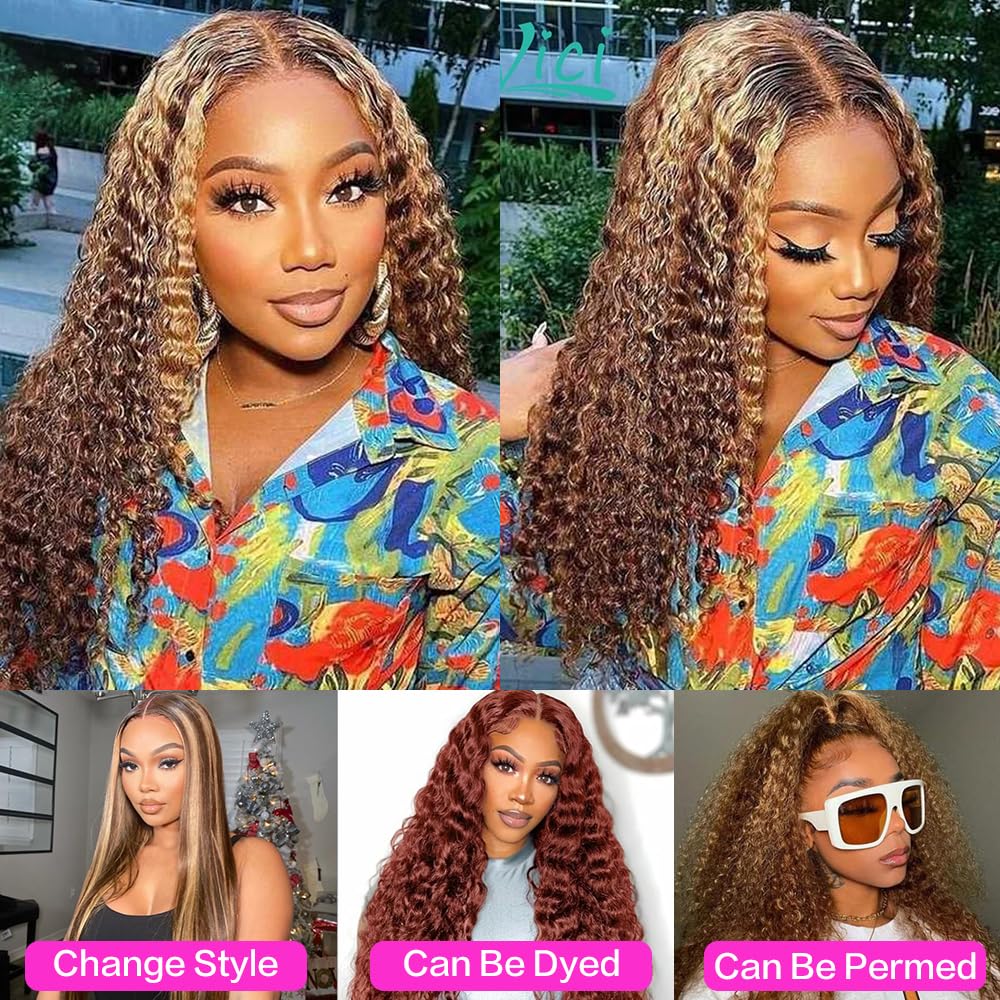 Tylokra deep wave wig supports ponytails and buns for various occasions.