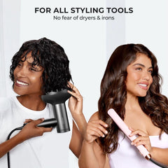 TYMO leave-in conditioner spray detangles and smooths strands.
