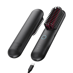 TYMO Porta ECO cordless straightener compact in palm for quick touch-ups on the go