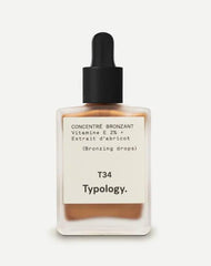 Typology Bronzing Drops bottle delivering instant glow for the face