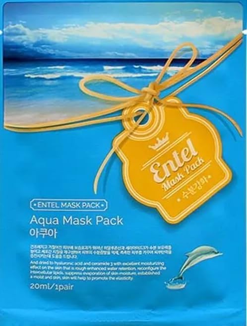Typology D41 Aqua Sheet Masque pack offers complimentary hydration for very dry skin.