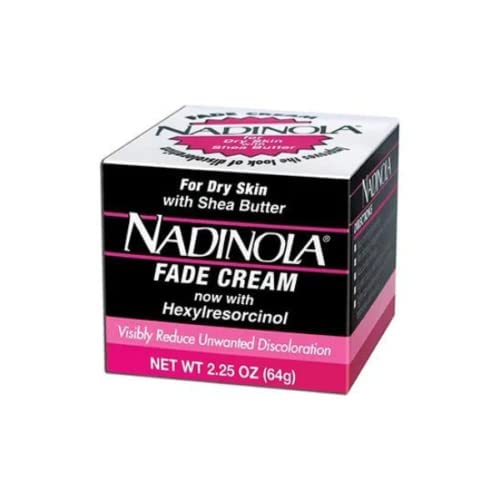 TYU Nadinola skin-discoloration cream bottle for dry skin, smooths tone.