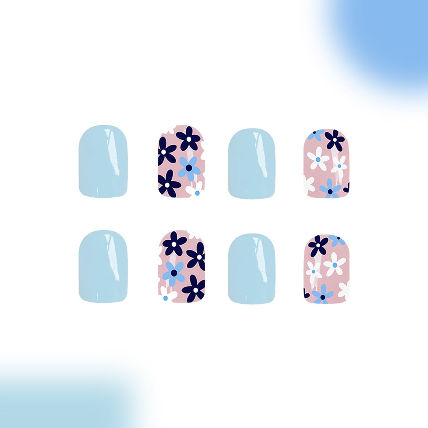 Tyuimhx nail application kit with mini file and wooden stick for easy prep.