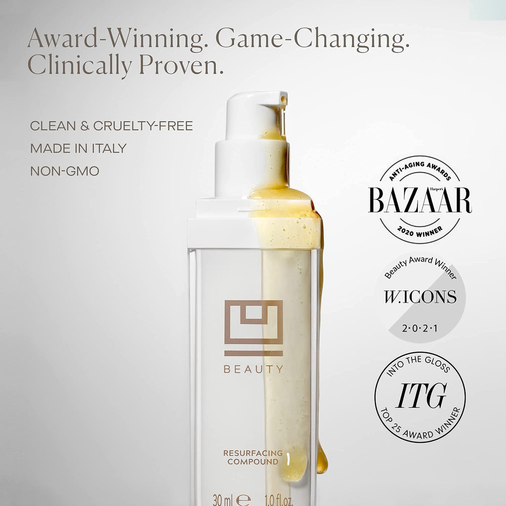U Beauty glow after use, skin appears hydrated and smoother.