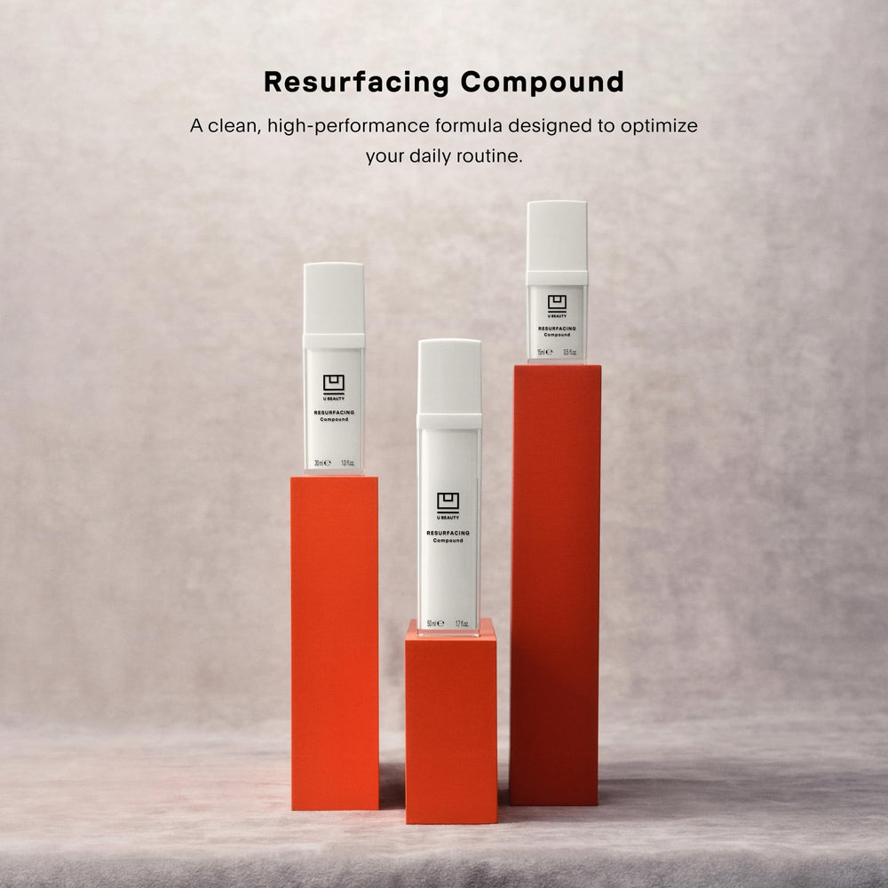 Lifestyle shot suggesting daily routine use alongside cleanser and moisturizer.