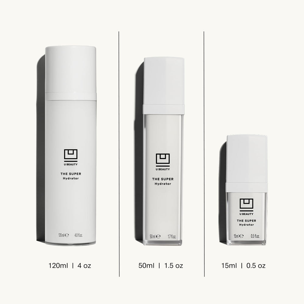 U Beauty The SUPER Hydrator routine setup image illustrating daily moisture application.
