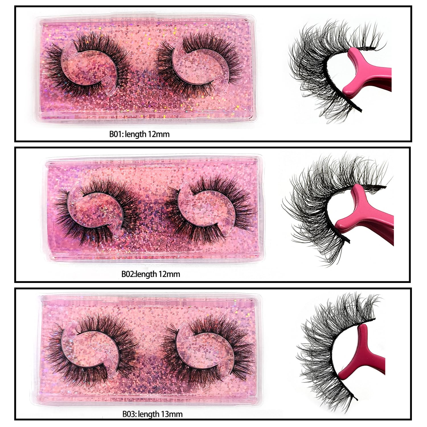 U-Hotmi cruelty-free lashes, lightweight comfort for all-day wear
