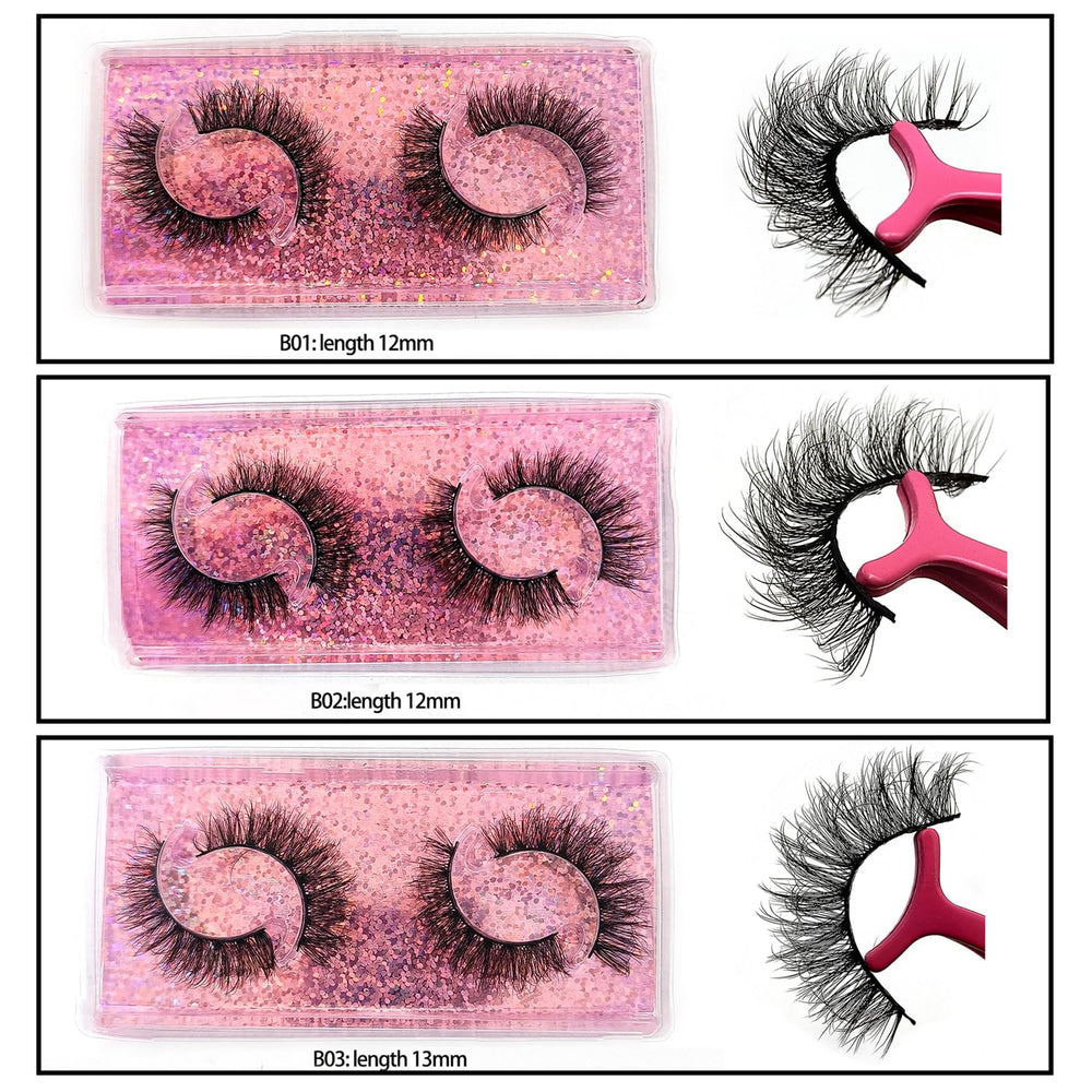 U-Hotmi cruelty-free lashes, lightweight comfort for all-day wear