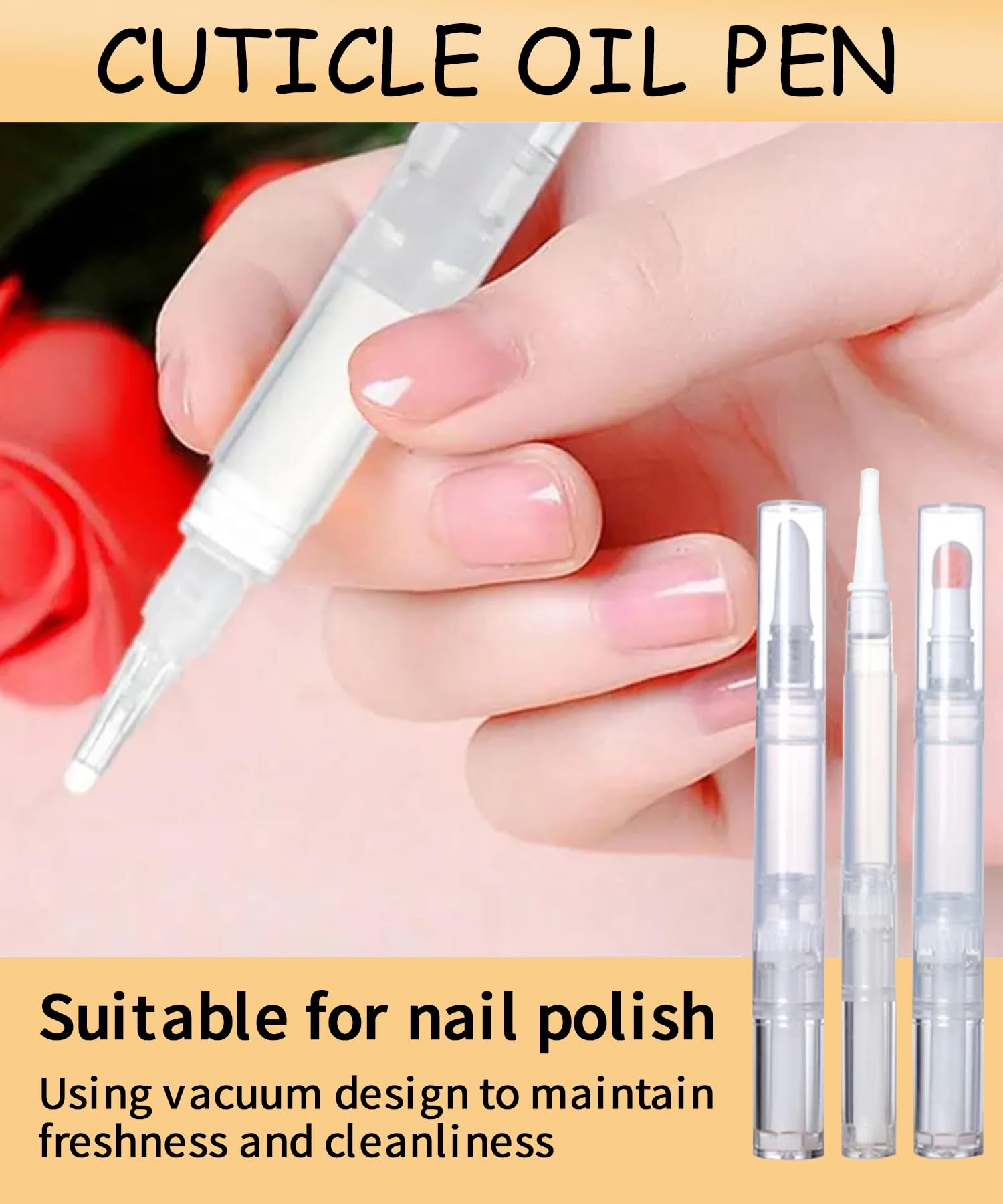 uadbau soft brush tip ready to apply lip or nail products