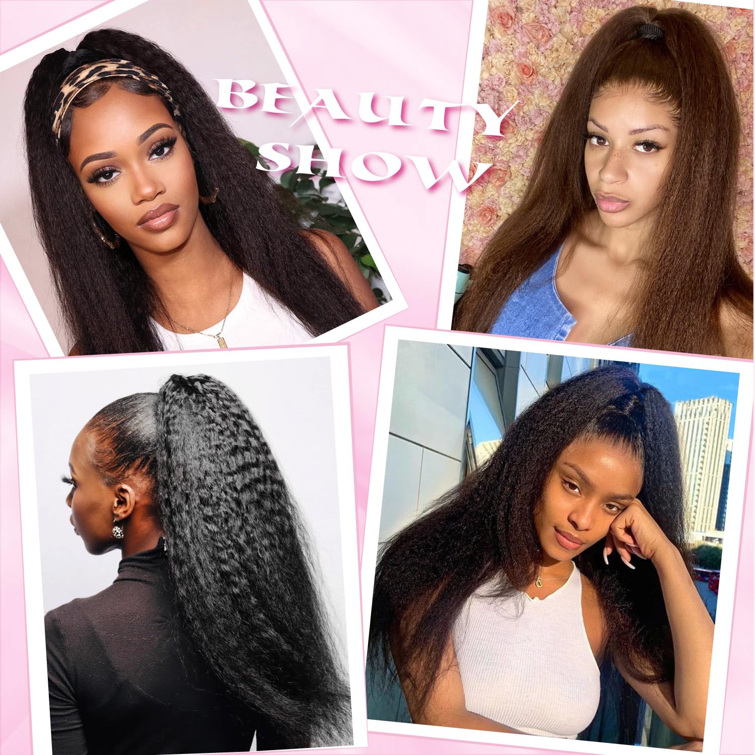 UAmy Hair wedding-ready ponytail for elegant, effortless styling.