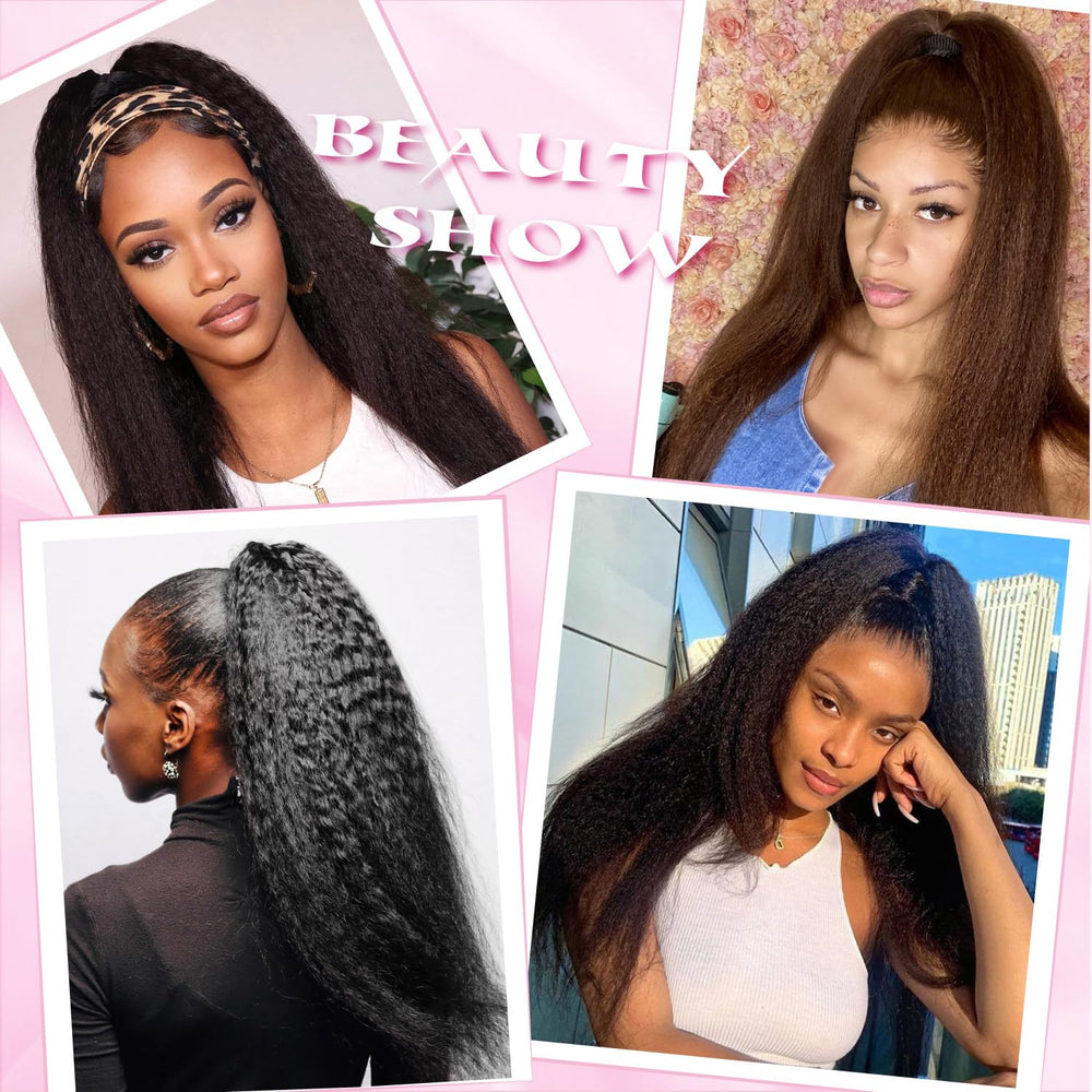 UAmy Hair wedding-ready ponytail for elegant, effortless styling.