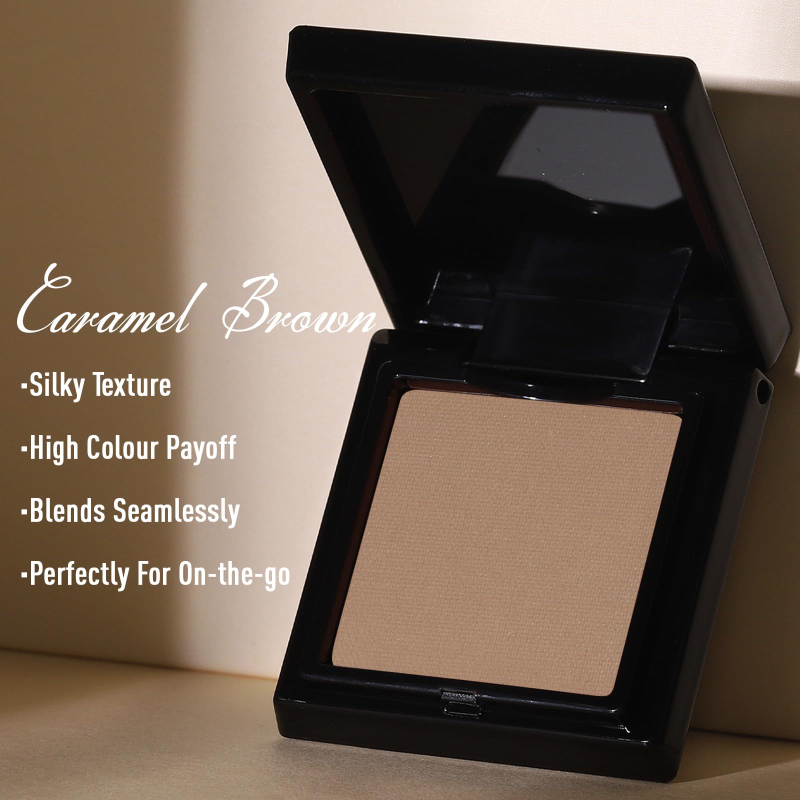 UCANBE Caramel Brown silky texture blends smoothly for even application