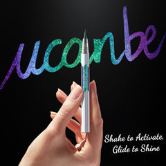 UCANBE Chameleon color shift close-up highlights multi-chrome drama across the lid.