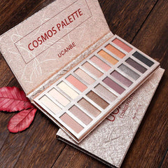 UCANBE Cosmos palette copper shimmers add radiant sparkle and metallic finish.