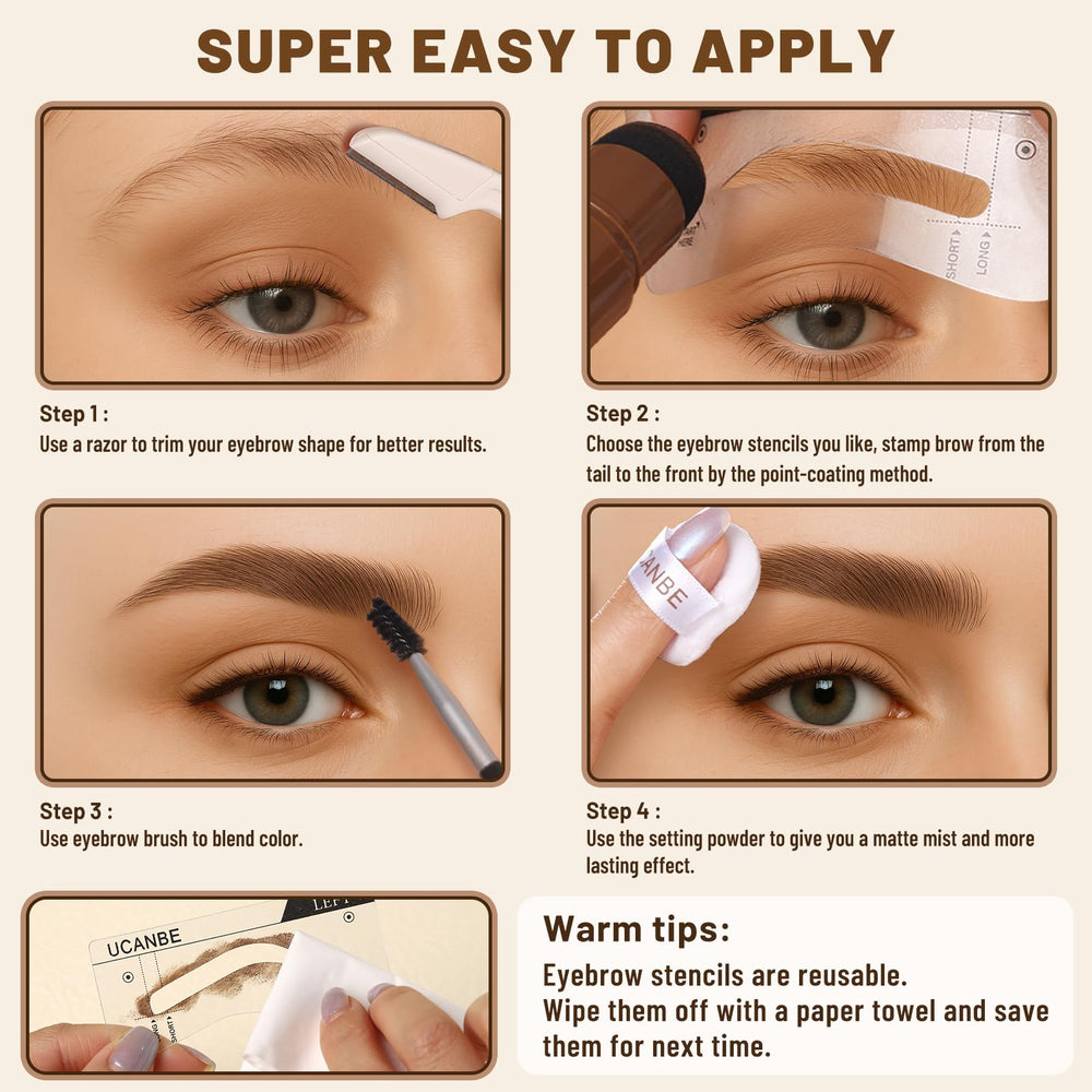 UCANBE eyebrow razor for precise shaping of brows