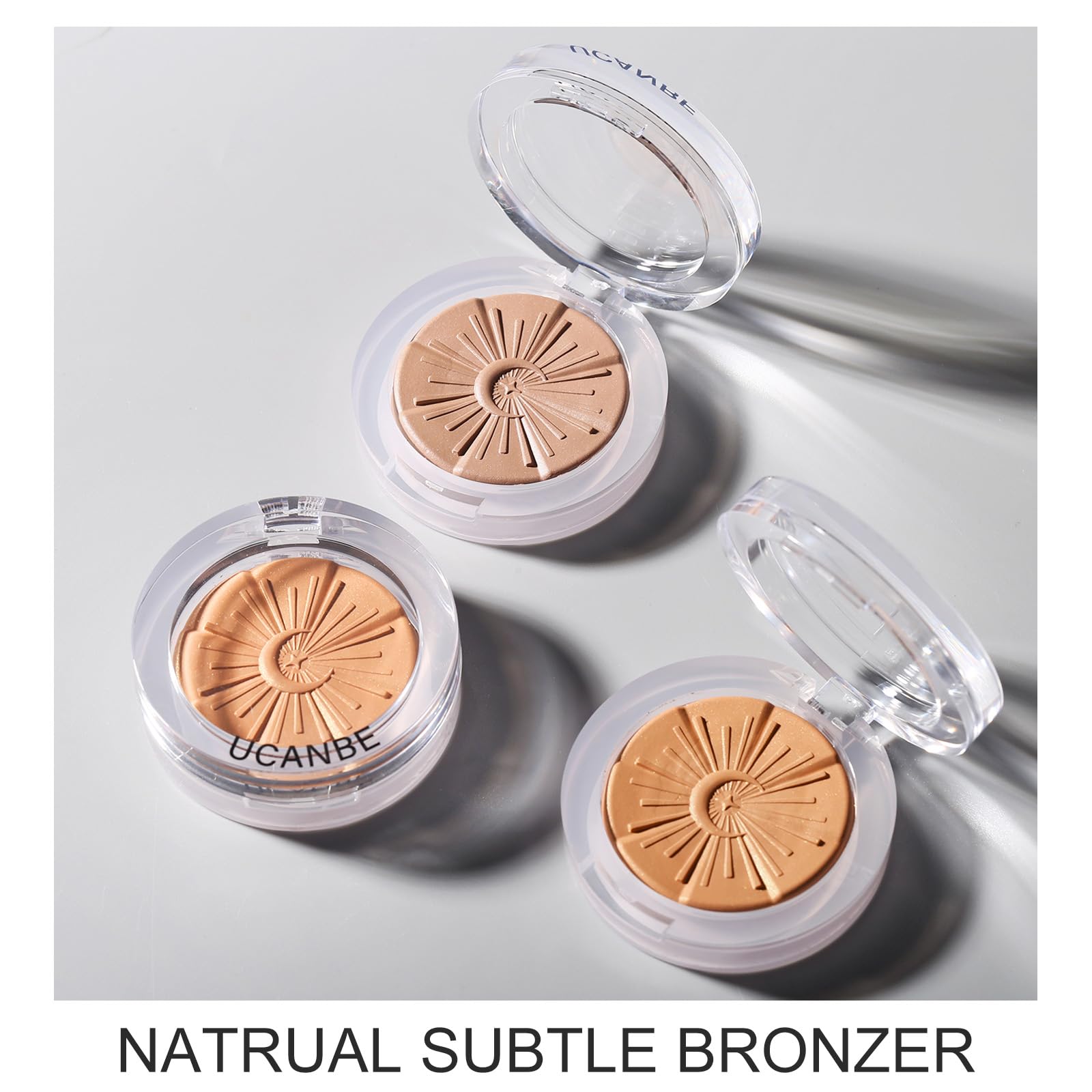 UCANBE Glow Bronzer on body for sun-kissed contour.
