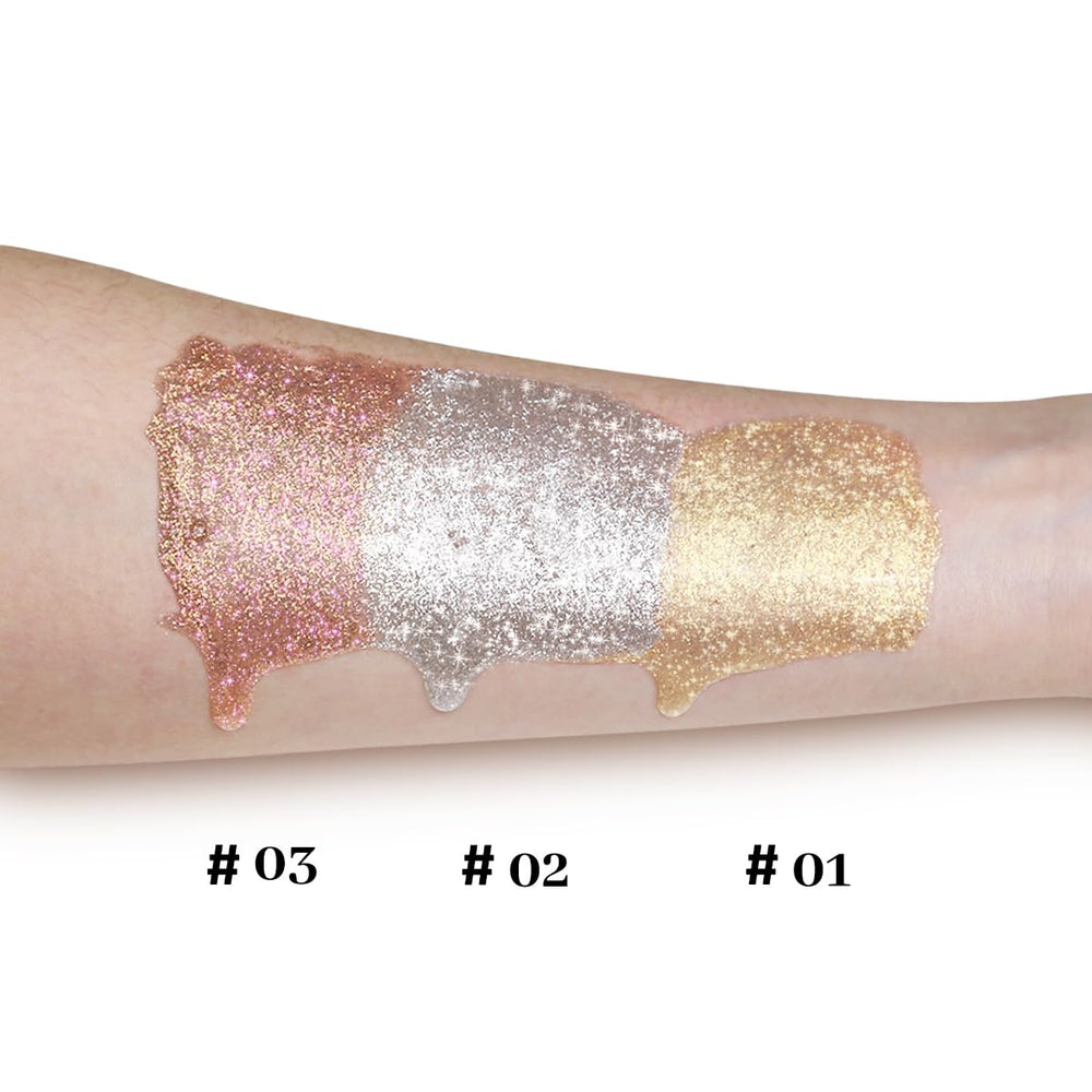 UCANBE Glow Shimmer Drop face-application delivers subtle shimmer for cheeks and brows