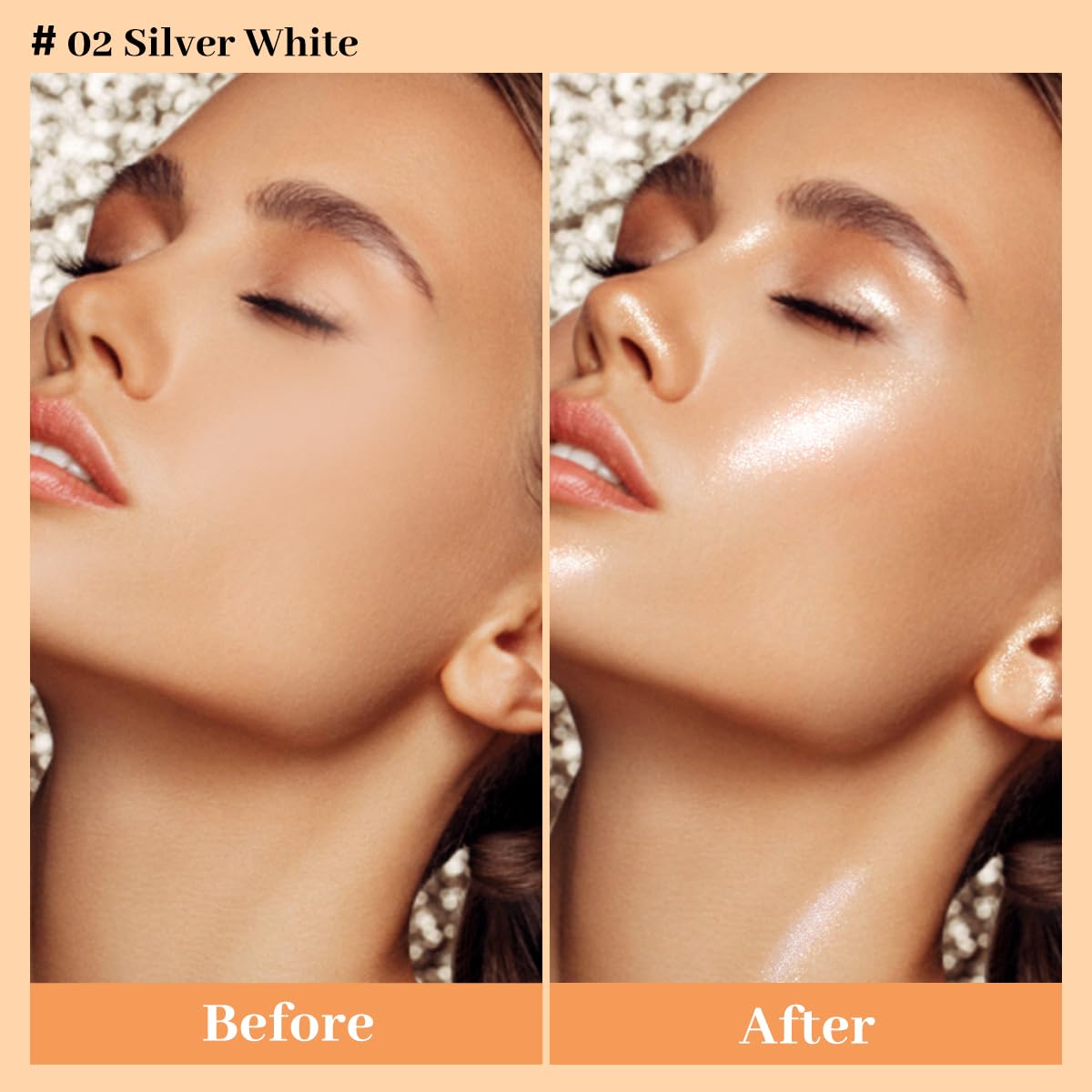 UCANBE Glow Shimmer Drop shoulder-glow enhances sun-kissed radiance with reflective shimmer