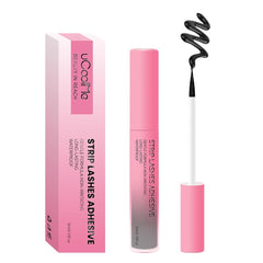 UCOOLME lash glue with precision brush for clean, precise lash application.