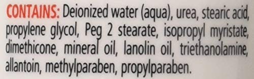 Udderly Smooth Extra Care 20 Cream label close-up shows 20% Urea moisturization.