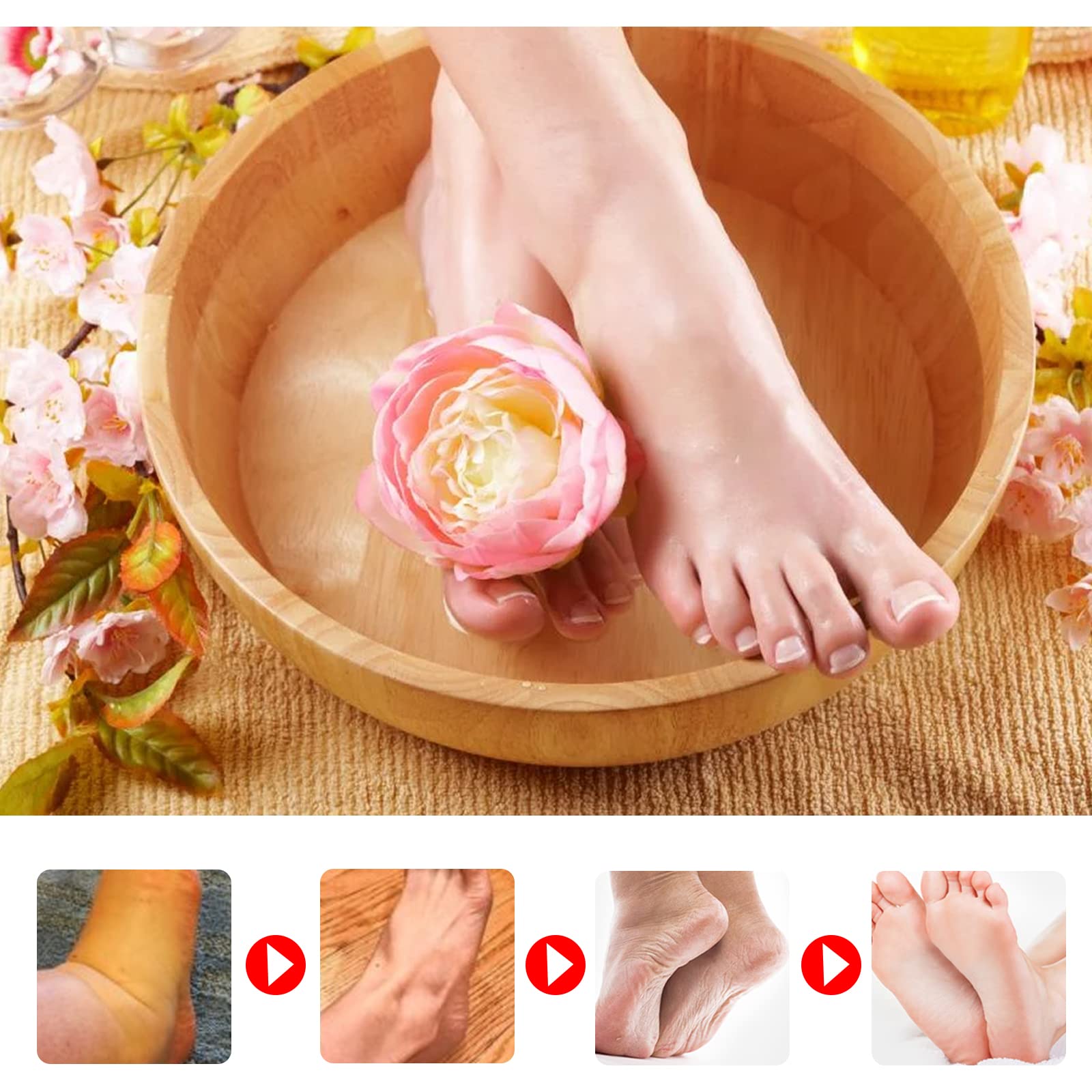 UDOIT fatigue-relief foot care image highlights stress release and renewed energy for feet.