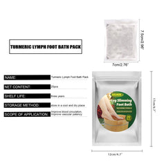 UDOIT mugwort foot soak bag therapy image highlights soothing relief for tired feet.