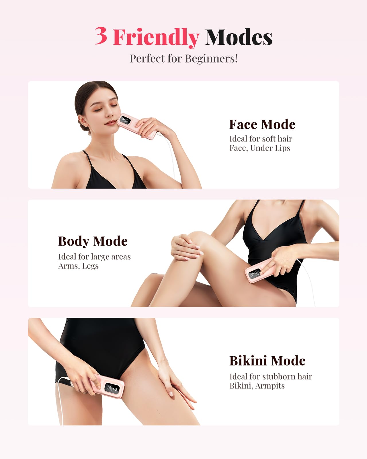 UENMOON full-body IPL hair removal for quick sessions and even results