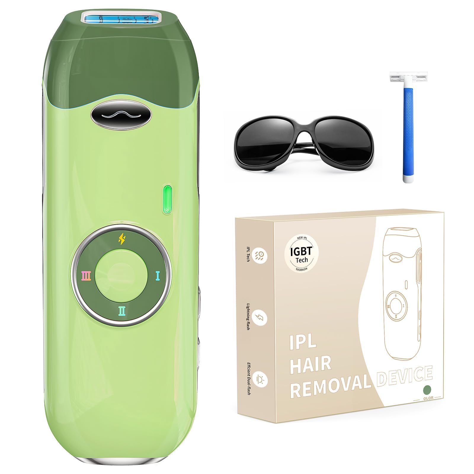 UENMOON IPL device front view for at-home use