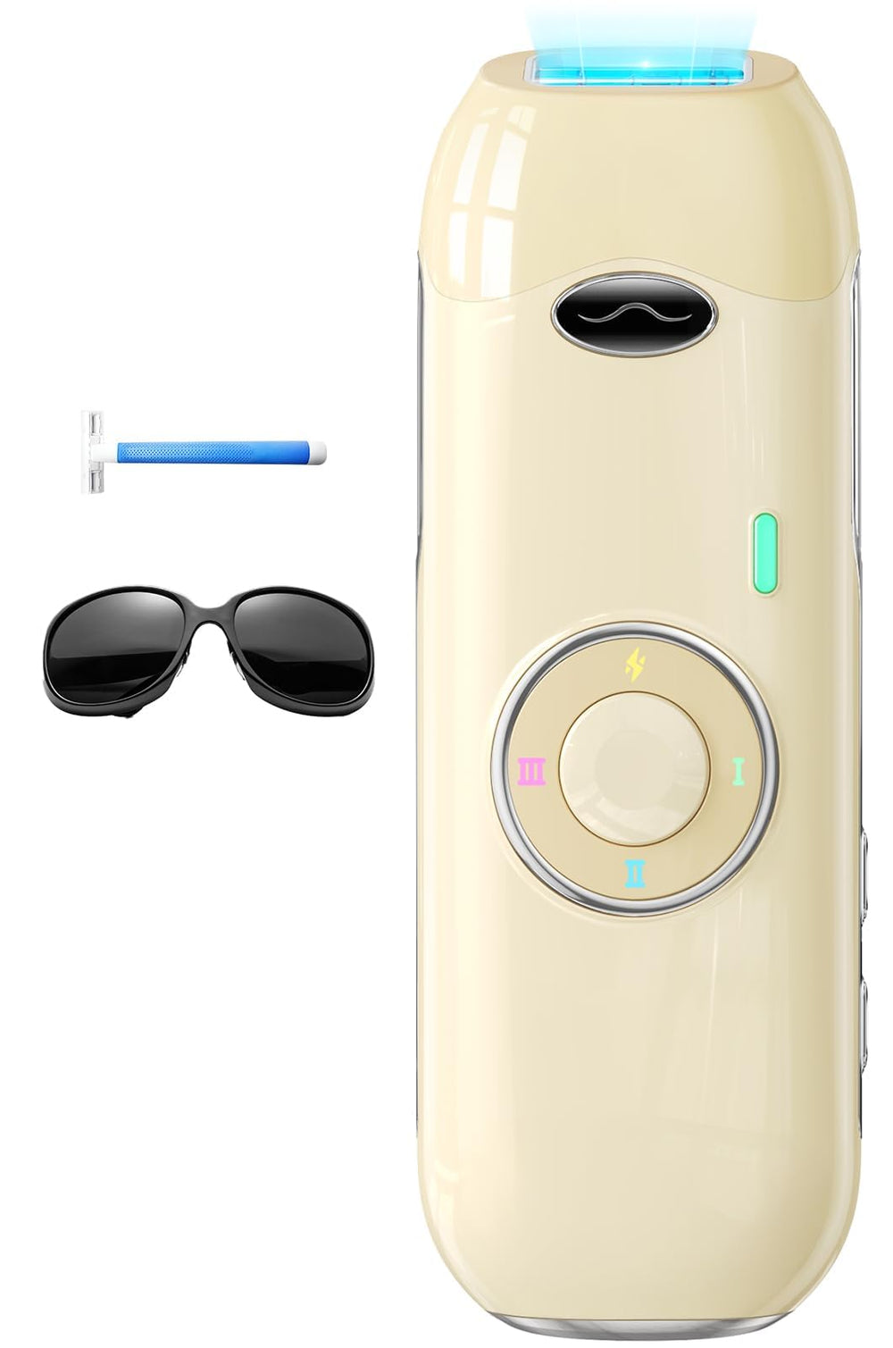 UENMOON laser hair remover device front view for convenient at-home use