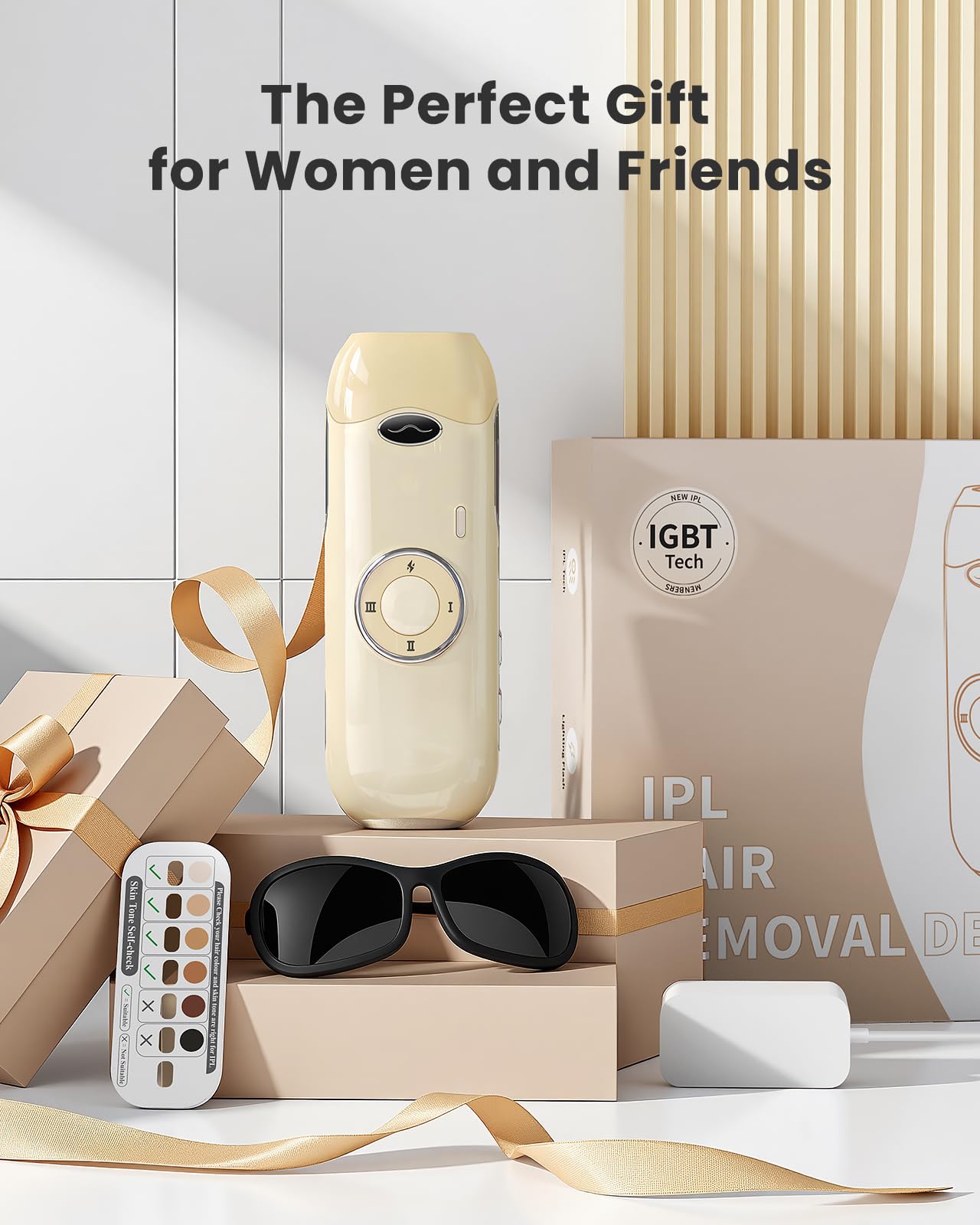 UENMOON safe IPL technology suitable for diverse skin tones