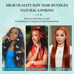 Uesoels Water Wave Bundles 24-inch offering balanced volume and styling versatility