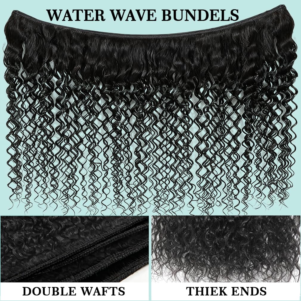 Uesoels Water Wave Bundles 26-inch delivering dramatic length and natural bounce