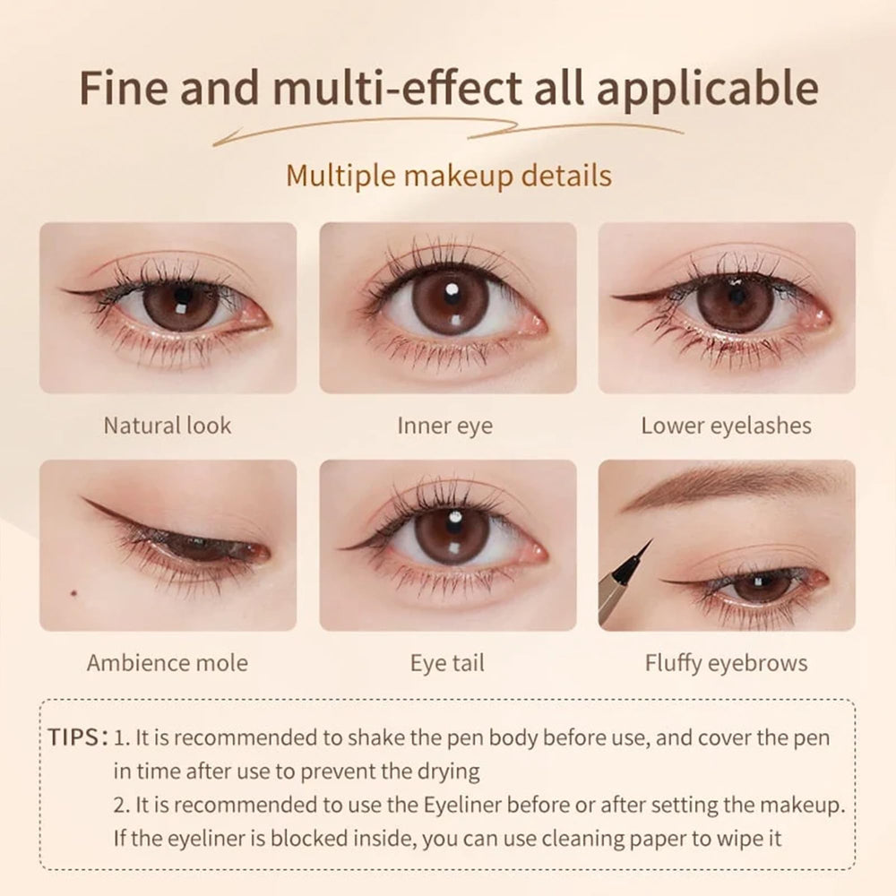 Ueuiu Judy Doll beginner-friendly eyeliner ideal for effortless practice.