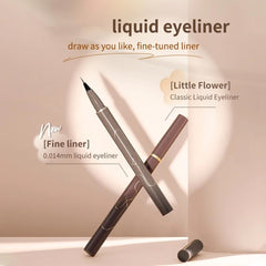Ueuiu Judy Doll silky-fiber formula glides smoothly across lids.