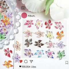 UEYRSEDB tiny rhinestones add sparkle for durable, eye-catching designs.