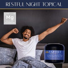 Arnica and Capsicum components illustrated for targeted comfort during massage.