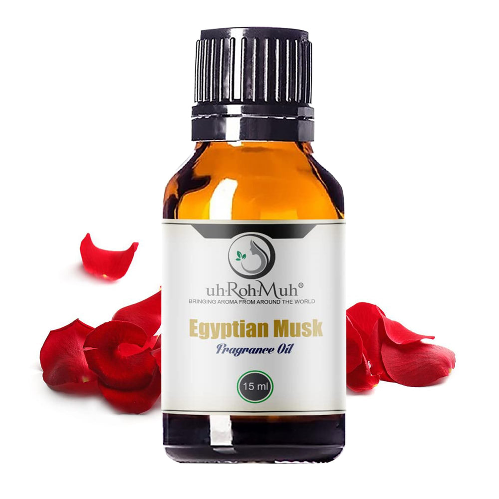 uh*Roh*Muh Egyptian Musk fragrance oil bottle for long-lasting aroma