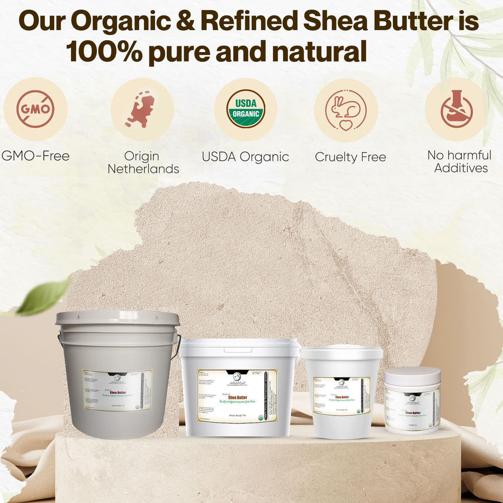 uh*Roh*Muh Shea butter for haircare nourishes and smooths strands