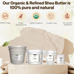 uh*Roh*Muh Shea butter for haircare nourishes and smooths strands