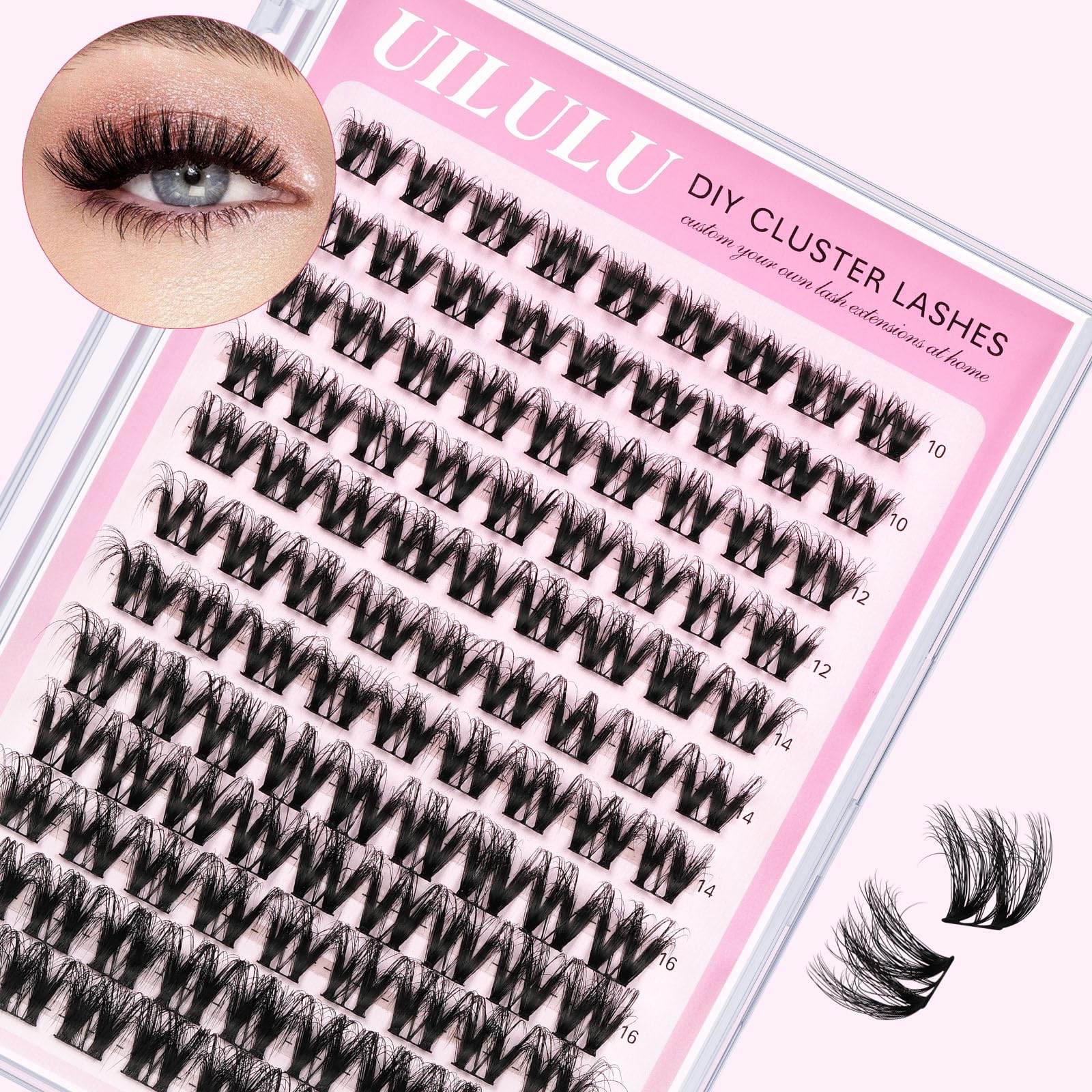 Uilulu premium soft fibers keep lashes comfortable and naturally curled.