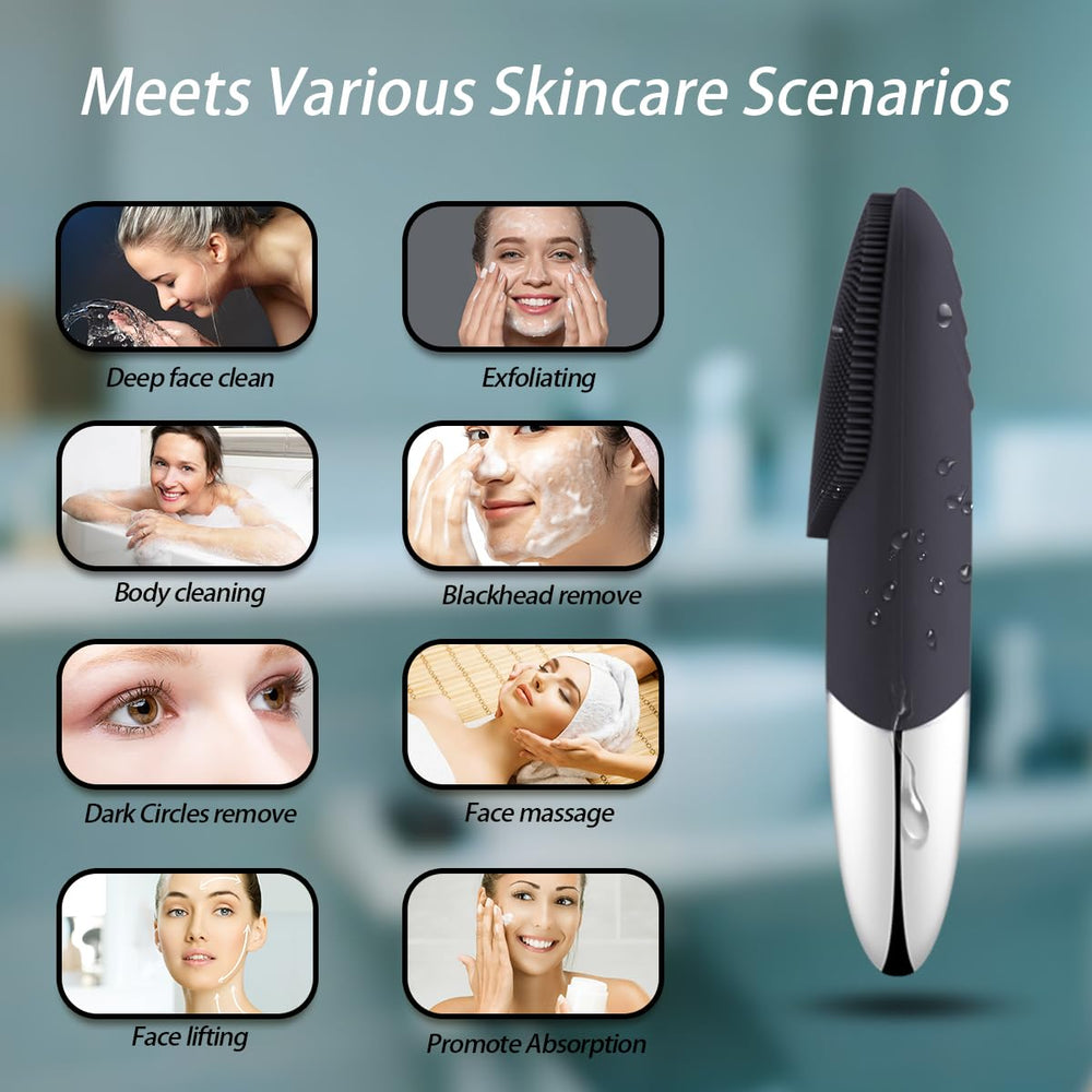 Uimoky brush IPX7 waterproof design for safe rinsing