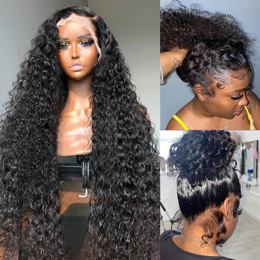 UJDZLNC versatile parting for middle, side, or ponytail.