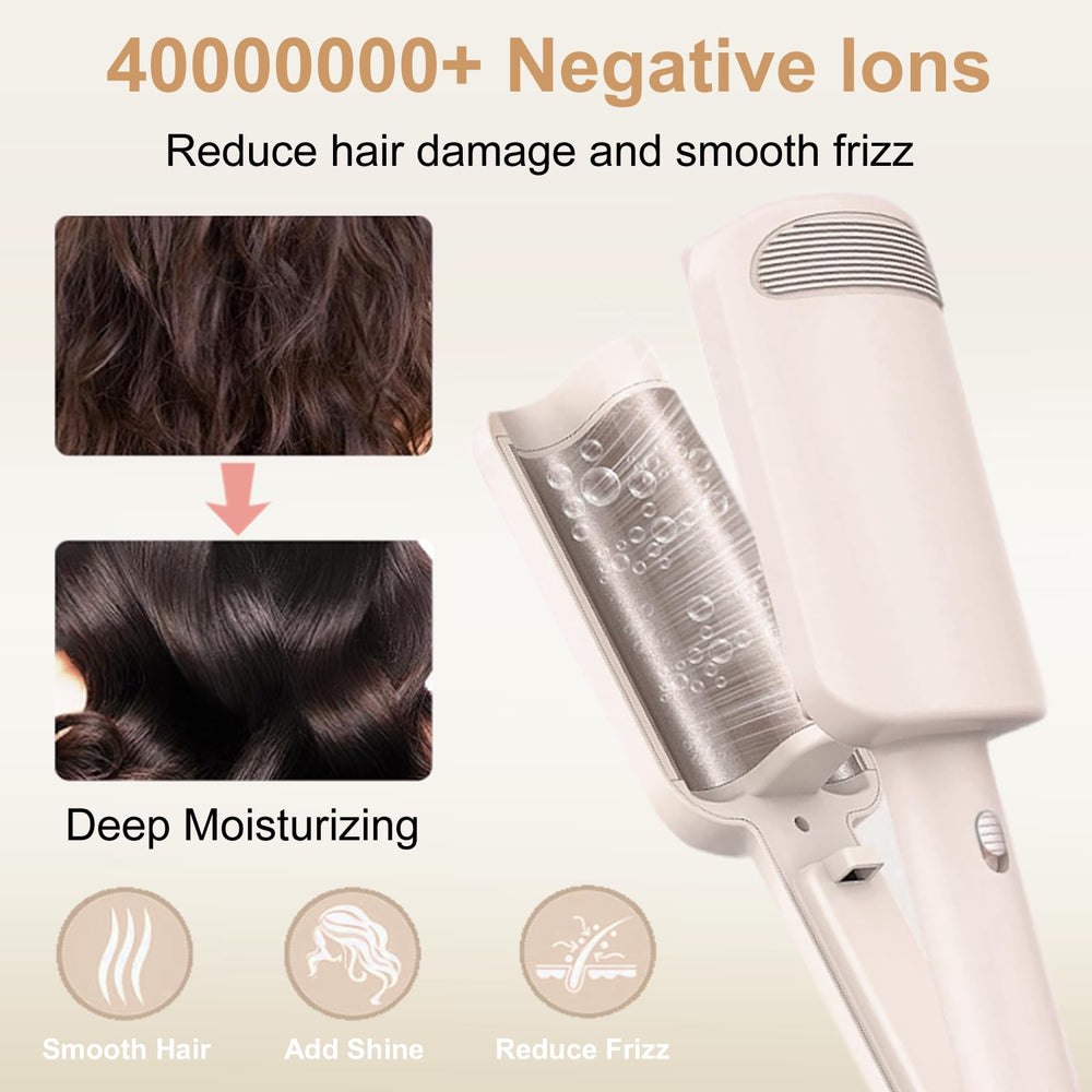 UJIO 30-second heat-up saves time for last-minute styling sessions.