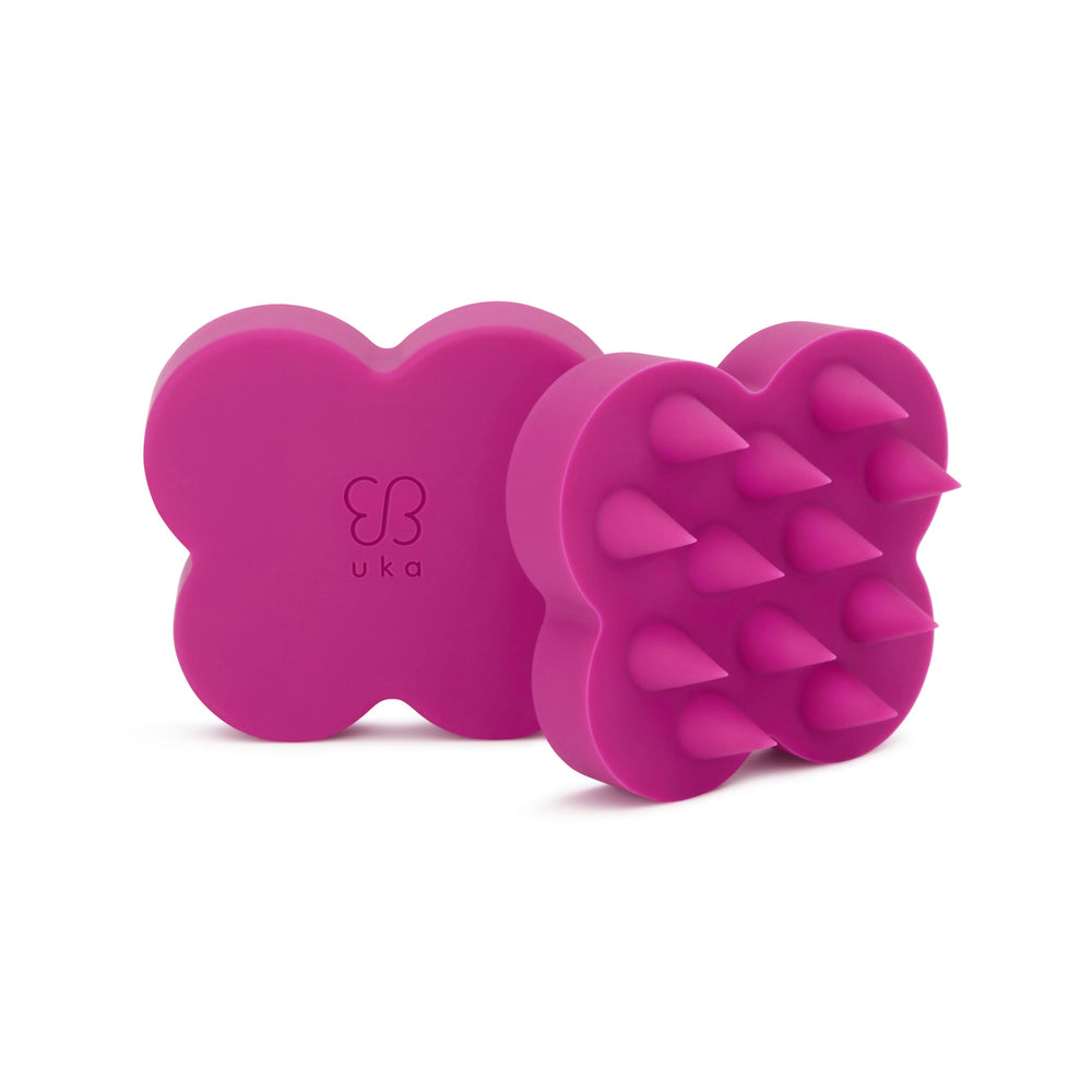 uka Kenzan Soft front view for gentle scalp cleansing