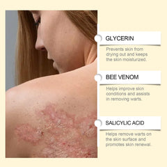 UKDVRL Bee Venom Skin Treatment Cream jar texture showcasing creamy, luxurious application.