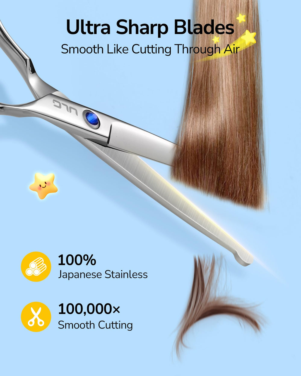 ULG at-home haircut tools make home trims easy and confident.