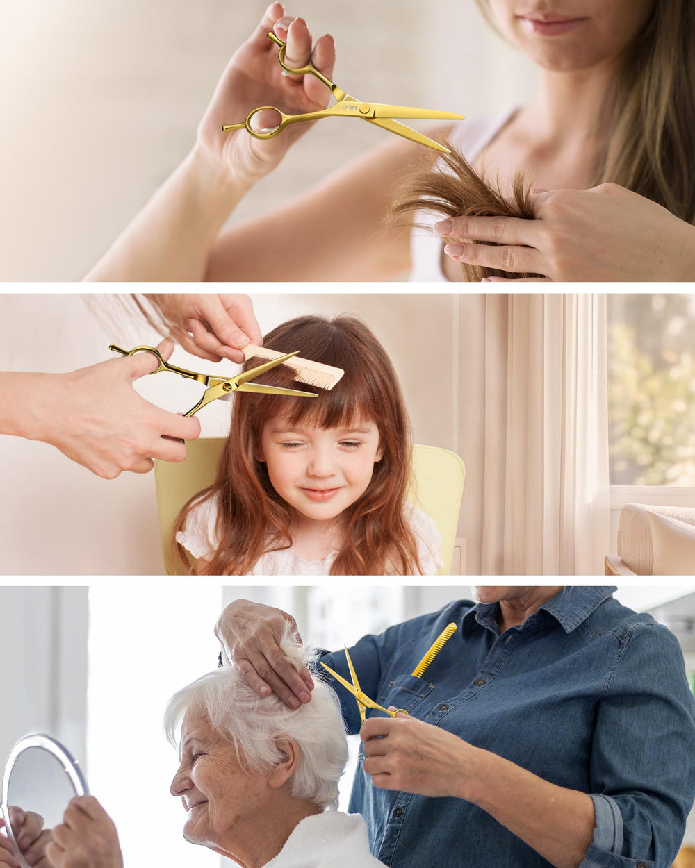 ULG at-home salon kit on display for professional results