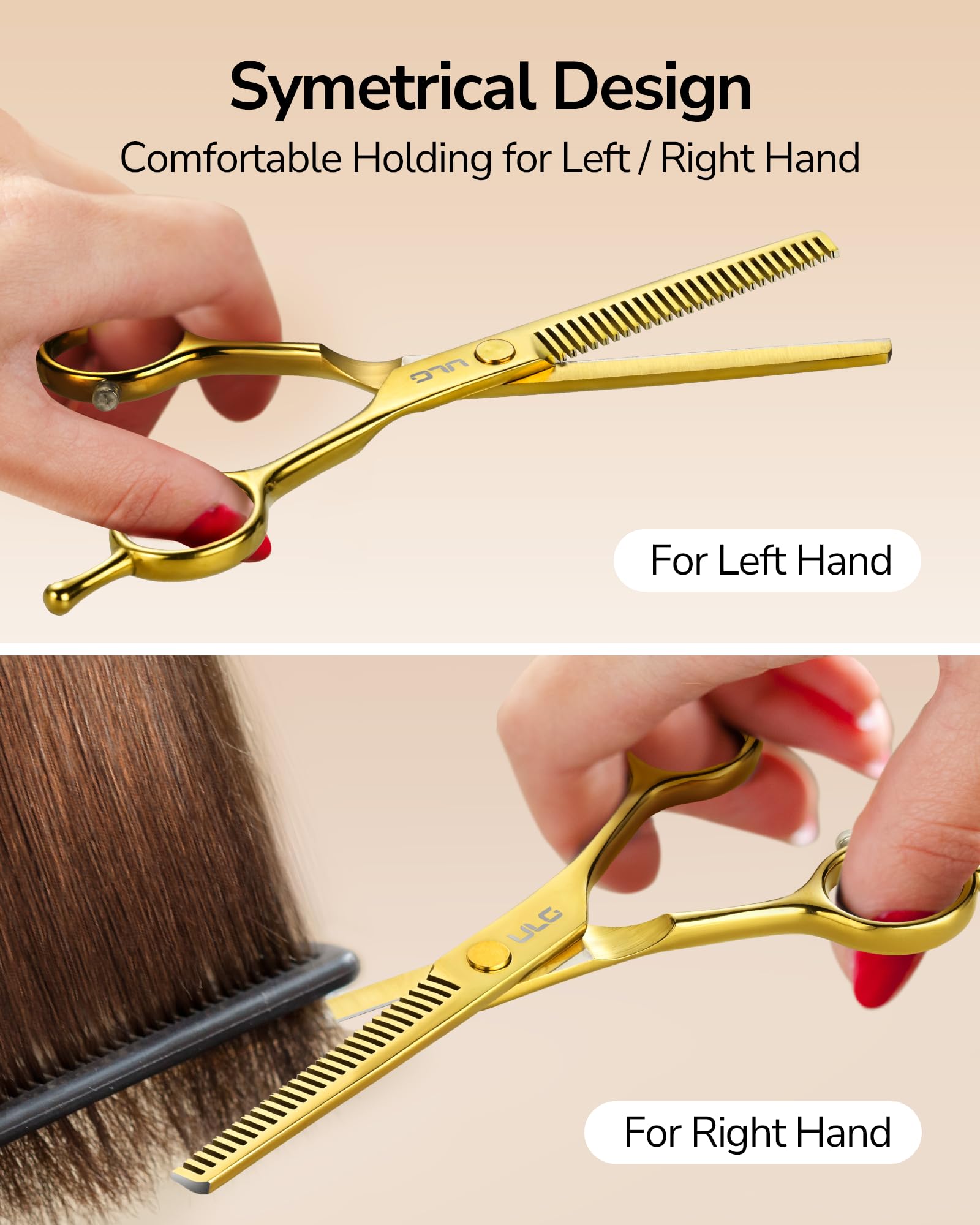 ULG bigger finger holes for comfortable grip by professionals and hobbyists