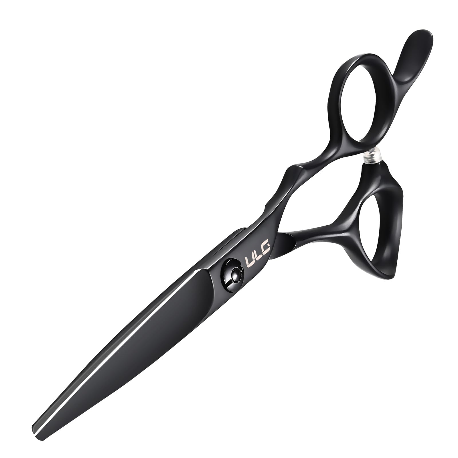 Ciseaux professionnels ULG 6,5 pouces, acier japonais, coupe nette et durable.